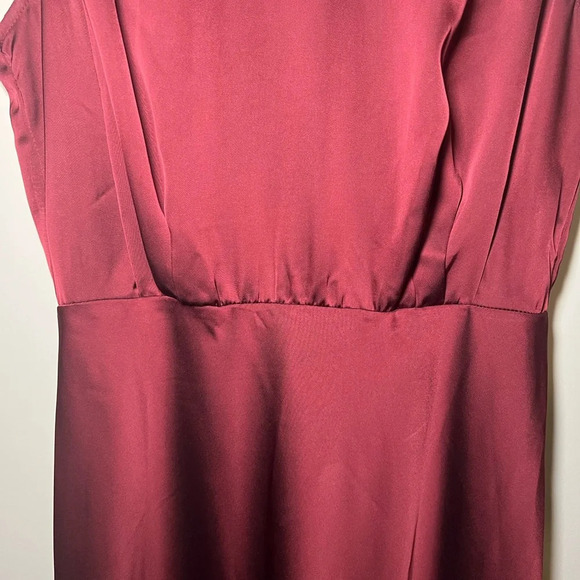 Lulu’s Classic Elegance Satin Dress — Size M - Picture 13 of 13
